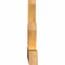 Ekena Millwork Saratoga Rough Sawn Timber Gable Bracket, Western Red Cedar, 84"W x 31"H x 4"D x 6"F, 9/12 Pitch GBW084X31X0406SAR00RWR - alternate 5